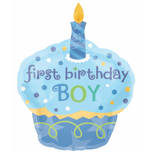75818-first-birthday-cupcake-boy-large-mylar-balloon